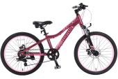 Велосипед TechTeam Elis 22" х12" красный 2023