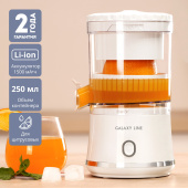 Соковыжималка GALAXY LINE GL 0855 белый