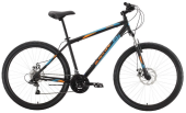 Горный (MTB) велосипед Black One Onix 27.5 D (2022) черный/оранжевый/синий 18"