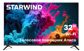 Телевизор 32" Starwind SW-LED32SG300 черный 1366x768, HD, 60 Гц, Wi-Fi, Smart TV, Яндекс ТВ