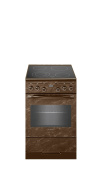 Электрическая плита GEFEST 5560-03 0054 коричневый / с рисунком "мрамор"