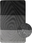 САНАКС 00233 Коврик в ванную SILVER 202020 одинарный АНТРАЦИТ 60х100 см 100% полиэстер, ворс 11 мм
