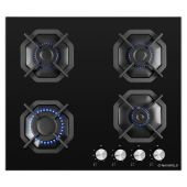 Варочная поверхность газовая Maunfeld EGHG.64.2CB/G черный
