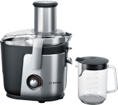 Соковыжималка Bosch MES4010 серебристый/черный