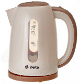 Чайник электрический DELTA DL-1106 бежевый