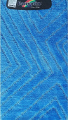 САНАКС 00298 CLASSIC UNI ПОЛОСКИ Коврик в ванную одинарный СИНИЙ 55х90см 100% полиэстер