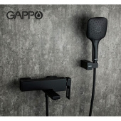 Смеситель для ванны Gappo G3217-6 черный