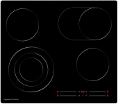 Электрическая варочная панель  Zigmund & Shtain CN 44.6 B
