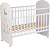 ФЕЯ Кроватка детская Фея 701 Бегемотик, белый (1 кор.)