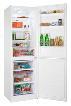 Холодильник NORDFROST NRG 152 W белое стекло