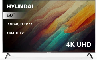 50" Телевизор Hyundai H-LED50BU7006 черный
