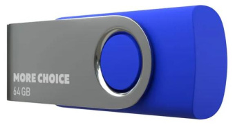 MORE CHOICE (4610196407659) MF64-4 USB 64GB 2.0 Blue