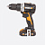 Дрель-шуруповерт ударная аккумуляторная WORX WX352 кейс