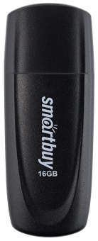 SMARTBUY (SB016GB2SCK) UFD 2.0 016GB Scout Black черный
