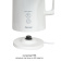 Чайник электрический Pioneer KE577M white (металл)