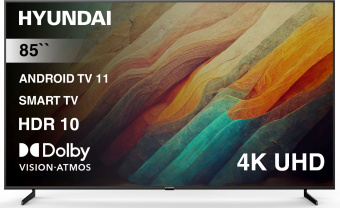 85" Телевизор Hyundai H-LED85BU7007 черный 