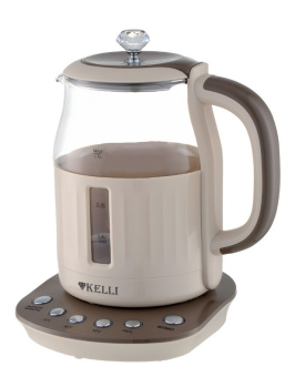 Чайник электрический KELLI KL-1373 Кофейный