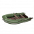 Лодка моторная килевая Лоцман 320 ЖС зеленый
