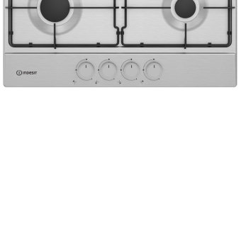Газовая варочная поверхность Indesit THPM 641 IX/I нержавеющая сталь