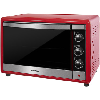 Мини-печь NORDFROST RC 450 ZR pizza красный