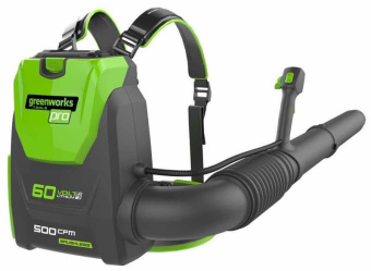 Воздуходувка ранцевая GREENWORKS GD60BPB без акк и з/у