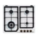 Варочная панель газовая DeLonghi BF 46 Pro Rus