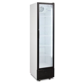 Холодильная витрина Бирюса Б-B390 черный (однокамерный)