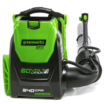 Воздуходувка ранцевая GREENWORKS GD60BPB без акк и з/у