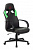 Кресло игровое Бюрократ ZOMBIE RUNNER черный/зеленый искусственная кожа крестовина пластик