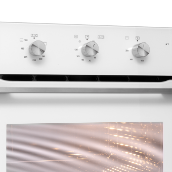 Духовой шкаф газовый Maunfeld MOGS703W с электрическим грилем