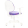 Кресло детское Бюрократ CH-W356AXSN фиолетовый Sticks 08 крестовина пластик пластик белый