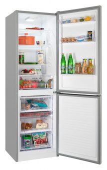 Холодильник Nordfrost NRB 152 I серый металлик 