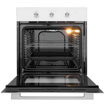 Духовой шкаф газовый Maunfeld MOGS703W с электрическим грилем