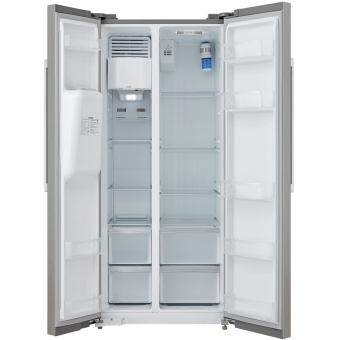 Холодильник БИРЮСА SBS 573 I серебристый