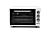 Мини печь Kraft KF-MO3800W белая