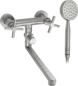 MAGNUS 9230 Смеситель в ванную длинный нос, металлокерамика из нержавеющей стали марка 304