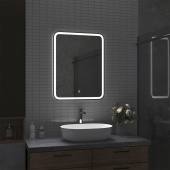 САНАКС 45243 Зеркало 500 х 700 мм, сенсорное, с внутренней LED подсветкой