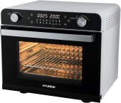 Мини-печь Hyundai MIO-HY087 36л серебристый/черный