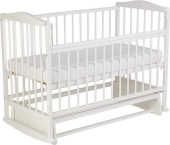 ФЕЯ Кровать детская Фея 204 с маятником, белый