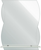САНАКС 45550 Зеркало комбинированное с зеркальными вставками, с полкой , 510 х 640 мм, полка 500 мм