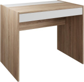 МЕБЕЛЬ-КОМПЛЕКС ЛАЙТ Стол письменный Дуб Сонома/Белый (1 кор.)