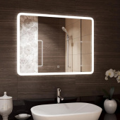 САНАКС 45210 Зеркало 800 х 600 мм, сенсорное, с внутренней LED подсветкой