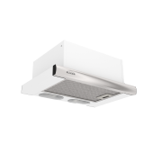 Вытяжка Elikor Интегра GLASS 45Н-400-В2Д нержавеющая сталь/стекло белое