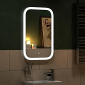 САНАКС 45240 Зеркало 400 х 700 мм, сенсорное, с внутренней LED подсветкой