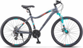 Велосипед STELS Miss-6100 MD 26 V030 LU087753 LU095022 15 Синий/Серый 2023