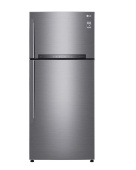 Холодильник LG GN-H702HMHU серебристый 
