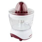 Соковыжималка цитрусовая Scarlett SC-JE50C06 белый/коричневый