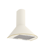 Вытяжка каминная Elikor Эпсилон 60П-430-П3Л топленое молоко/золотистый