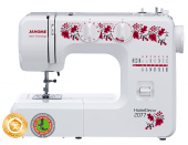 Швейная машина Janome HomeDecor 2077 белый/цветы