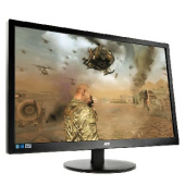 AOC M2470SWH черный